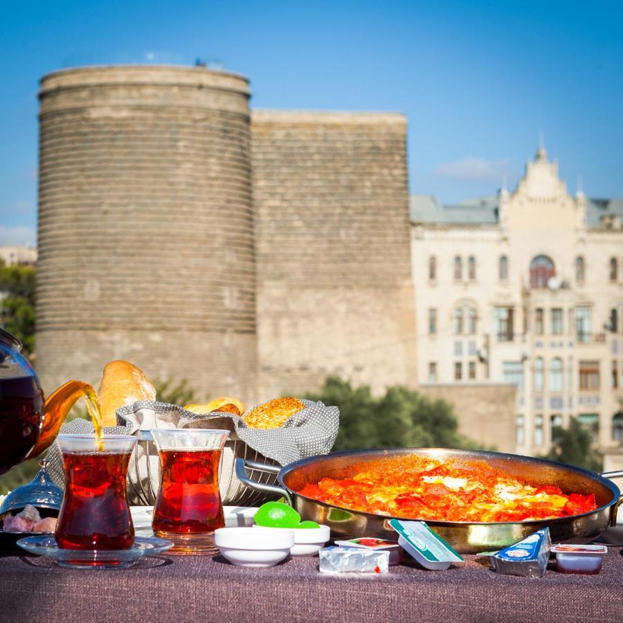 Promenade Hotel Баку Екстериор снимка Azeri cuisine